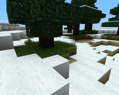 второй скриншот из Minecraft Beta: Bump Mapping HD Texture Pack