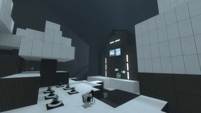 второй скриншот из Minecraft in Portal 2