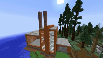 первый скриншот из Minecraft Trains world