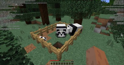 второй скриншот из Сборка Fabric Optifine под Minecraft