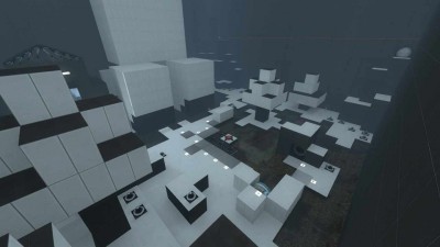 третий скриншот из Minecraft in Portal 2