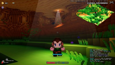 первый скриншот из Cube World