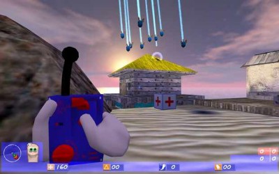 четвертый скриншот из Half-Life: Worms 3D
