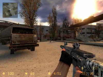 четвертый скриншот из Counter Strike: Source STALKER