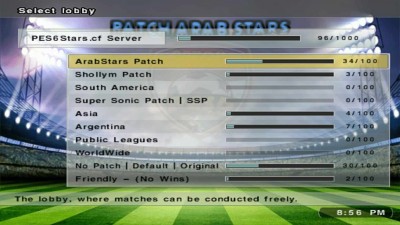 четвертый скриншот из PES 6 Arab Stars Online 2017