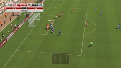первый скриншот из Pro Evolution Soccer 2014: Российская премьер-лига