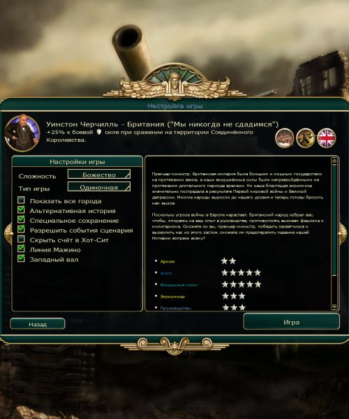 Civilization 5: Сценарий Второй мировой войны