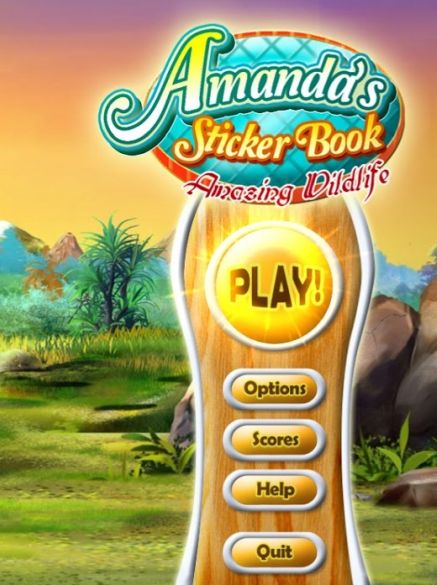 Amandas Sticker Book 2: Amazing Wildlife