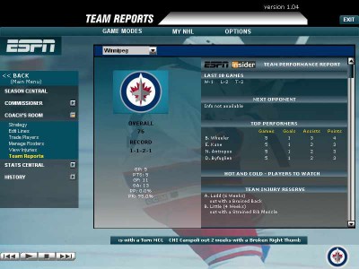 второй скриншот из NHL 2004 Rebuilt 2012