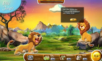 четвертый скриншот из Amandas Sticker Book 2: Amazing Wildlife