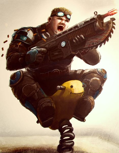Обложка Gears of War Content for UT3