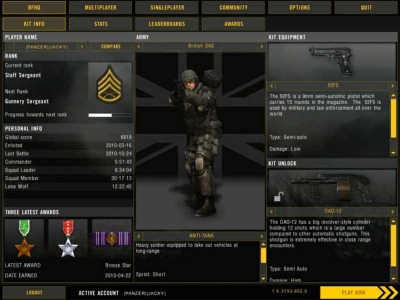 четвертый скриншот из Battlefield 2 "Luganet Real War Ranked Server"