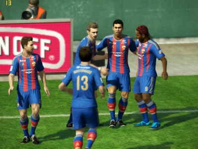 второй скриншот из Pro Evolution Soccer 2013: SOGAZ-RPL Patch 2013