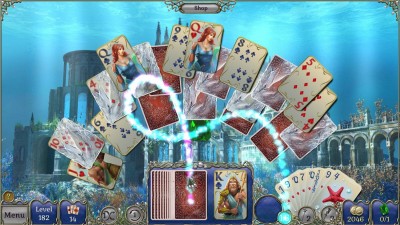 третий скриншот из Jewel Match Atlantis Solitaire - Collector's Edition