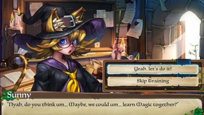 третий скриншот из Faulty Apprentice - Fantasy Visual Novel / Dating Sim