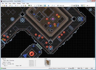 первый скриншот из Doom Builder 2