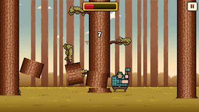 первый скриншот из Timberman