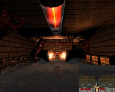 второй скриншот из DOOM III Mod - "Classic DOOM v1.1 Final"