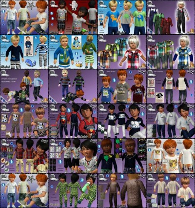 второй скриншот из Sims 3: Детская одежда