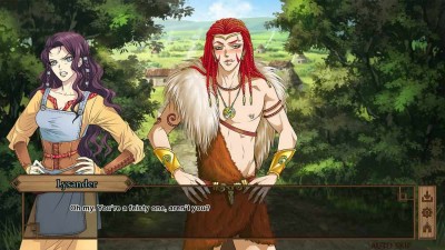второй скриншот из Gods of Love: An Otome Visual Novel Demo