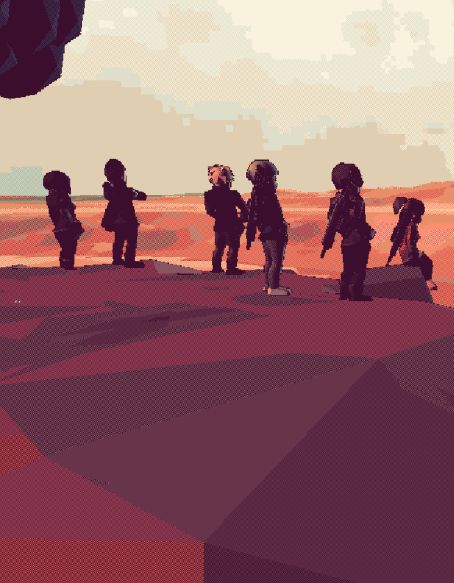 Bright Red Skies