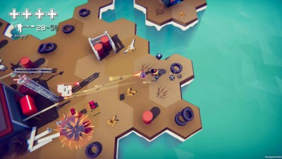 четвертый скриншот из Turbo Island Purger