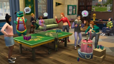 второй скриншот из The SIMS 4 В университете