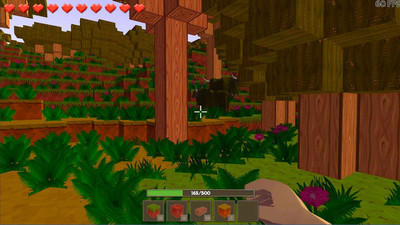 первый скриншот из Crafting Block World