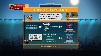 второй скриншот из Aqua Kitty - Milk Mine Defender