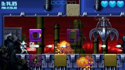 третий скриншот из Mighty Switch Force! Hyper Drive Edition