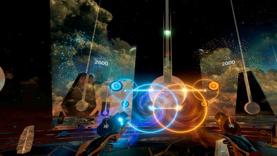 четвертый скриншот из AUDICA: Rhythm Shooter