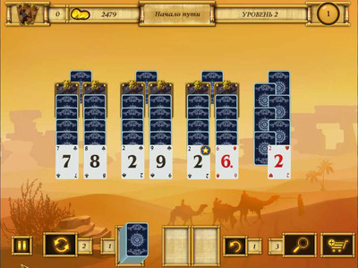 четвертый скриншот из Egypt Solitaire Match 2 Cards