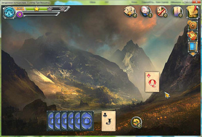 второй скриншот из Mystic Journey: Tri Peaks Solitaire