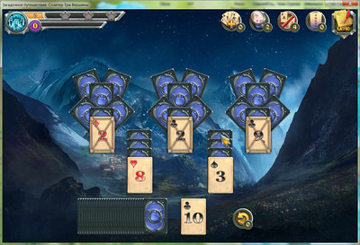 четвертый скриншот из Mystic Journey: Tri Peaks Solitaire