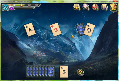 третий скриншот из Mystic Journey: Tri Peaks Solitaire