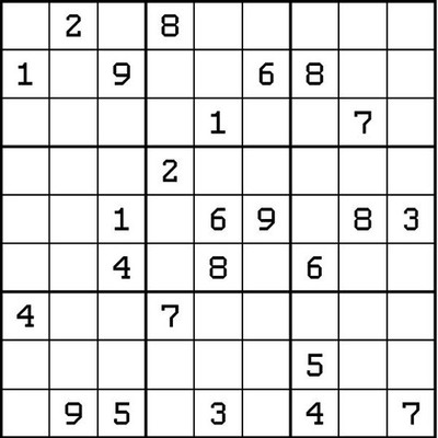 первый скриншот из Printable Sudoku Generator