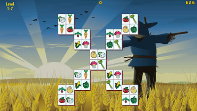 второй скриншот из Barnyard Mahjong 3