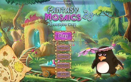 Fantasy Mosaics 28: Treasure Map
