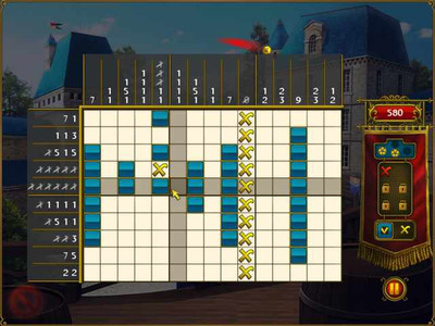 четвертый скриншот из Royal Riddles: Fill and Cross