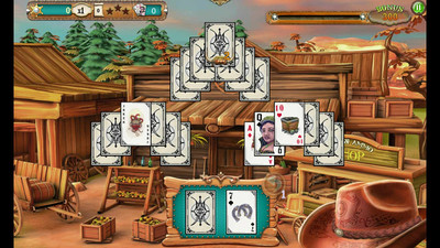 второй скриншот из Solitaire Chronicles Wild Guns (Full)