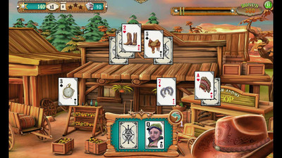 четвертый скриншот из Solitaire Chronicles Wild Guns (Full)