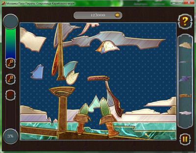 первый скриншот из Pirate Mosaic Puzzle: Caribbean Treasures