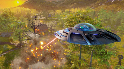 второй скриншот из Destroy All Humans!