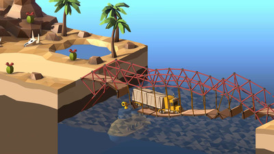 второй скриншот из Poly Bridge 2