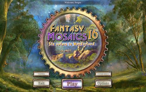 Fantasy Mosaics 16: Six Colors in Wonderland