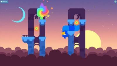 третий скриншот из Snakebird