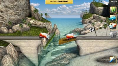 второй скриншот из Bridge Constructor