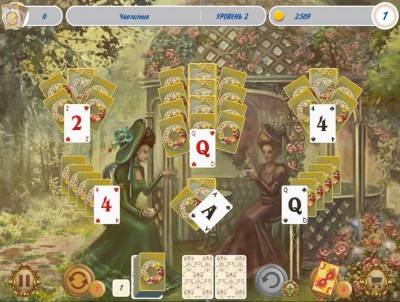 третий скриншот из Solitaire: Victorian Picnic / Пасьянс: Викторианский пикник