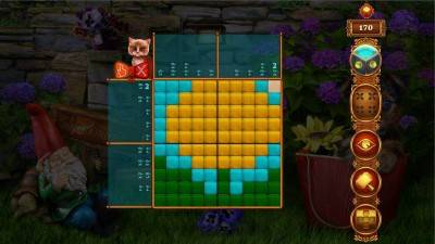 четвертый скриншот из Rainbow Mosaics 3: Blooming Garden / Радужная Мозаика: Цветущий Сад