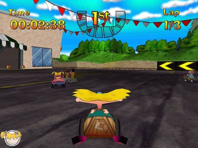 третий скриншот из NickToons Racing